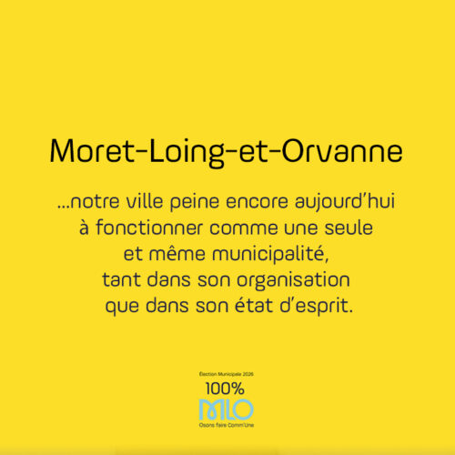 Fonctionnement de Moret-Loing-et-Orvanne